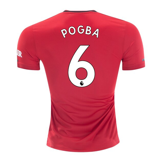 Maglia Manchester United Giocatore Pogba Home 2019/2020 - Clicca l'immagine per chiudere